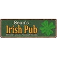 thumbnail image 1 of Sean's Irish Pub Metal Sign Bar Man Cave 6x18 106180010112, 1 of 1