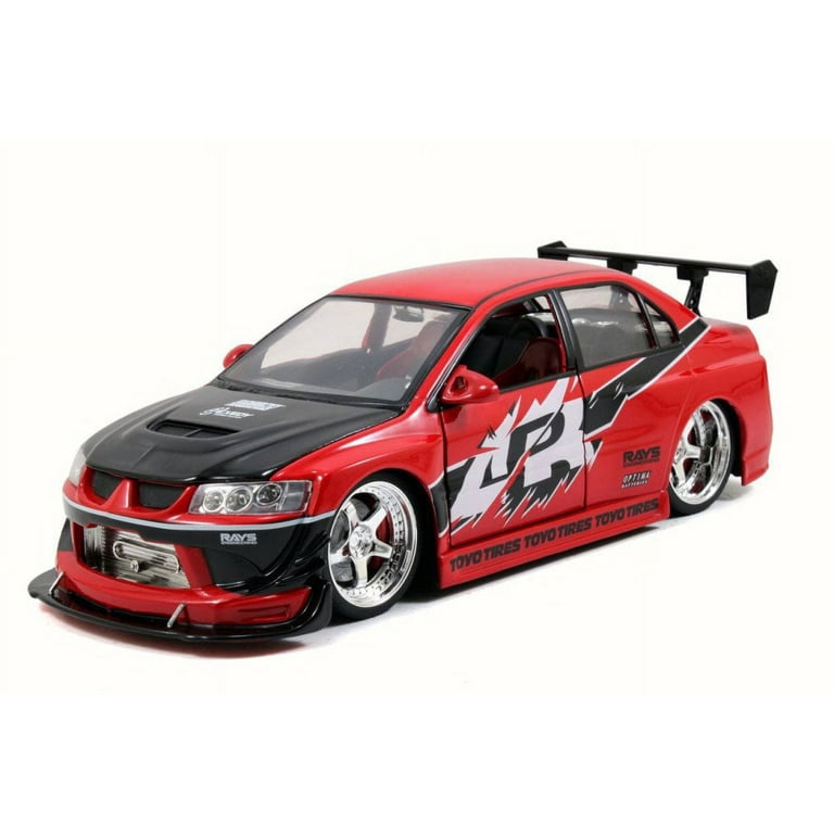 Sean's Mitsubishi Lancer Evolution VIII, Red with Black Hood