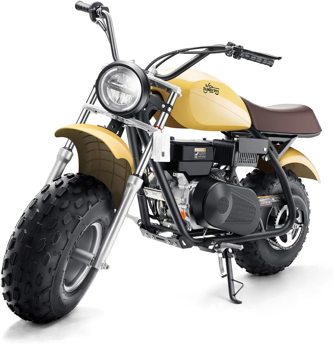 FRP DB002 Kid Dirt Bike, Mini Kid Dirt Bikes W/ EPA Approved Engine for Kids Over Age 8, Upgrade Tires for Kid Dirt Bike Speed Up 20 Mph Weight Support 165 LB