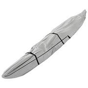 Seapisode 10ft Kayak Cover, 600D Tear Resistant Trailerable Kayak Covers for Outdoor Storage,(Grey)