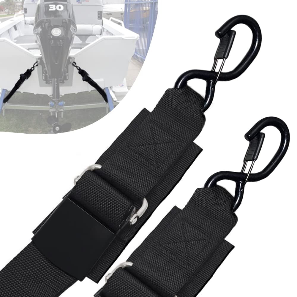 Better Boat Boat Cover Straps Adjustable Buckle Straps 8 Pack Strap Buckles Boat Buckle Nylon Straps with Buckle 1 x 96 Utility Straps with Quick