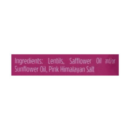 Seapoint Farms - Lentil Snack Himalayan Salt - Case of 12-5 OZ