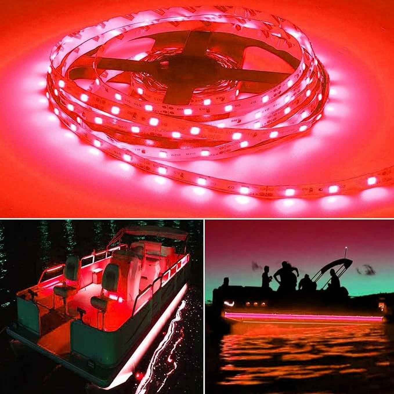 Seaponer Pontoon Boat Light, Marine Led Light Strip for Duck Jon