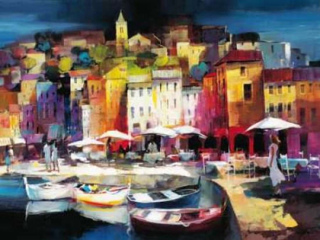 Seaport Town II Canvas Art - Willem Haenraets (22 x 28)