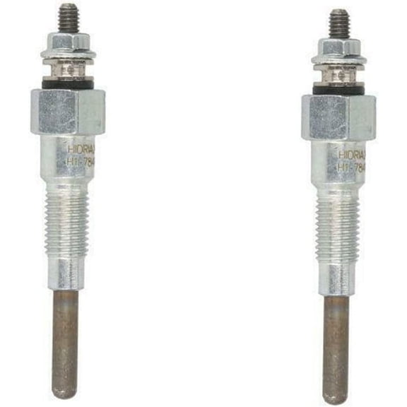 Seapple 2*Glow Plug Heater 185366250 Compatible With Perkins 404D-22 404D-15 404C-15 Engine