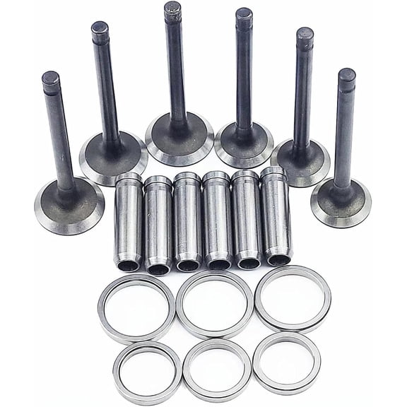 Seapple 3KC1 Valves Kit Compatible with ISUZU 3KC1 Engine Hitachi EX12 EX15 EX20 EX30 Valve Guides & Intake Valves & Exhaust Valves & Valves Seats
