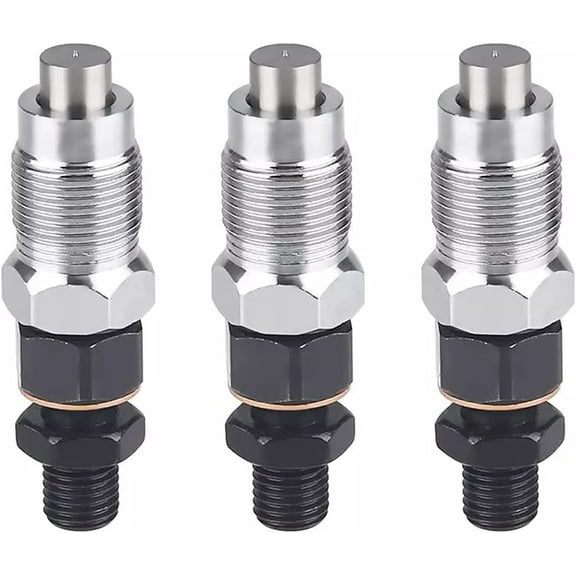 Seapple 3pcs D1105 D1505 Fuel Injector 16032-56000 Diesel Injector Compatible with KUBOTA D1105 D1505 Engine 3-Cylinder