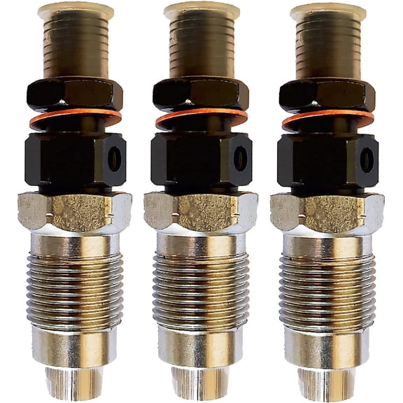 Seapple 3pcs Fuel Injector 19077-53000 16082-53900 Compatible with Kubota D1403 D1503 D1703 D1803 Engine
