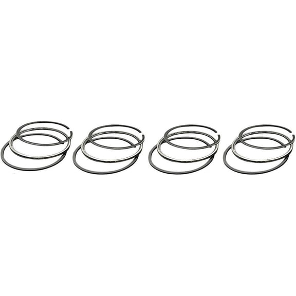 Seapple 4 Sets 4FA1 Engine Piston Rings Compatible with ISUZU Rodeo Pickup D-Max Diesel Engine Replacement