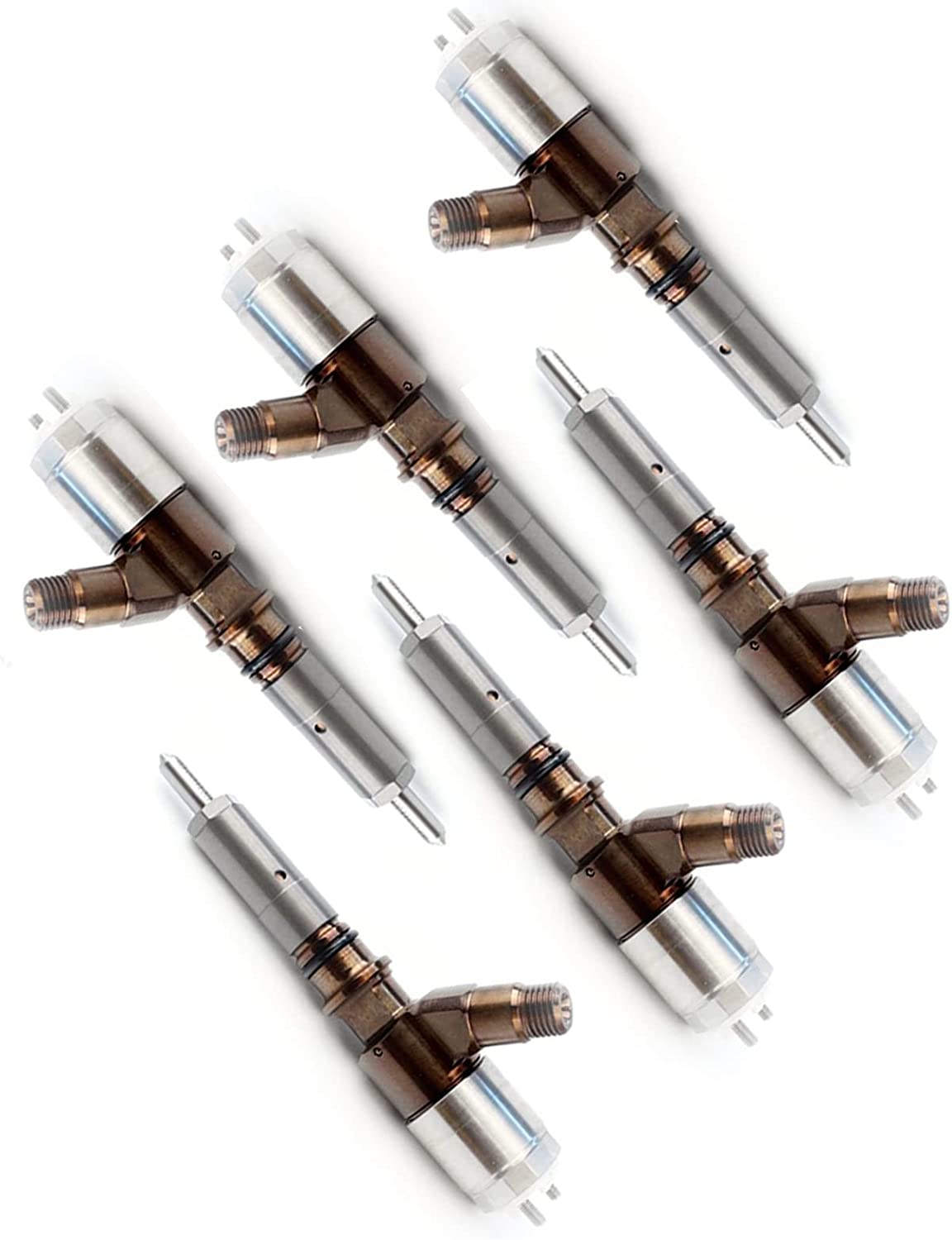 Seapple 6pcs Fuel Injector Assembly 326-4700 Compatible with Caterpillar C6 C6.4 Engine CAT 320D Excavator
