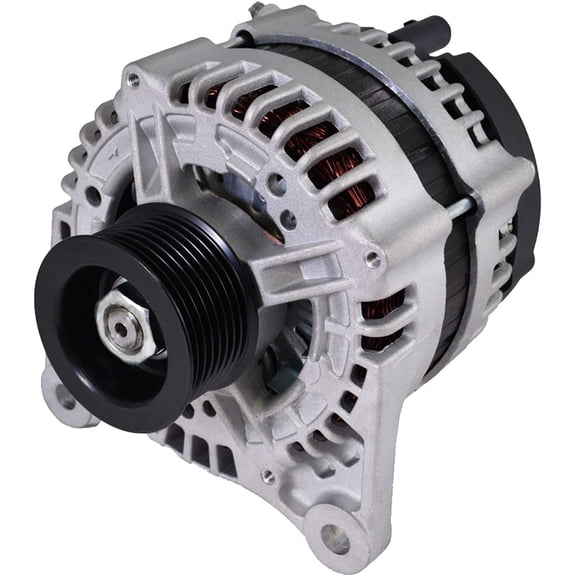 Seapple Alternator Generator Air Conditioning Compressor 5318120 C5318120 5266781 5262499 JFZ1120-1101 Fit Compatible with Cummins ISF2.8 Engine 14V 120A