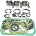 thumbnail image 1 of Seapple D1105 Rebuild Kit Piston&Main/Con Rod Bearing&Full Gasket Kit Compatible with Kubota D1105 Engine Excavator 400HST-D Tractor U25S KX41 KX36-2 KX41-2 Tractor F2400 F2560E, 1 of 1