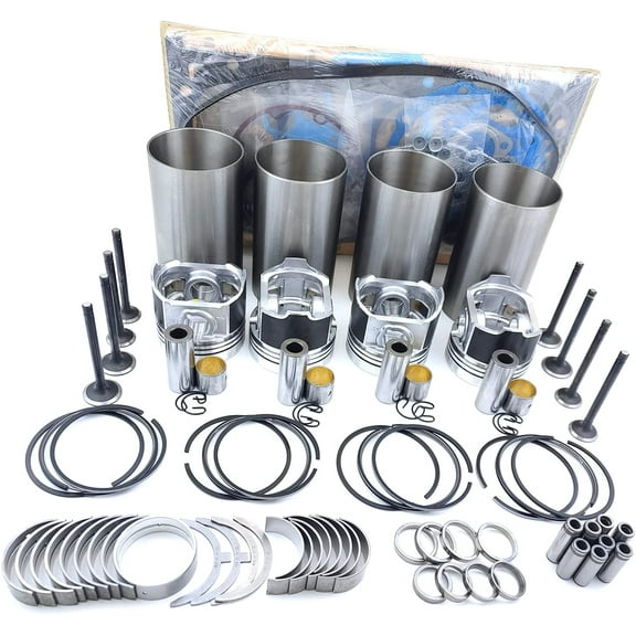 Seapple Engine Rebuild Kit Major Overhaul Compatible with Kubota V1702 V1702B Engine KH90 Bobcat 743 733 Excavator