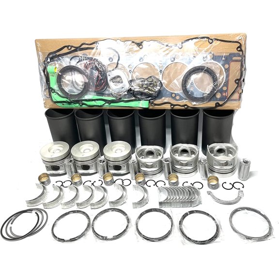 Seapple STD Engine Overhaul Rebuild Kit Compatible with Kubota S2800 Engine M4950DT Tractor