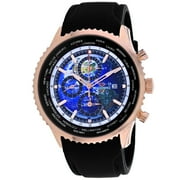 Seapro Mens Meridian World Timer GMT Blue Dial Watch - SP7523