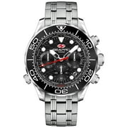 Seapro Mens Mondial Timer Black Dial Watch - SP0150