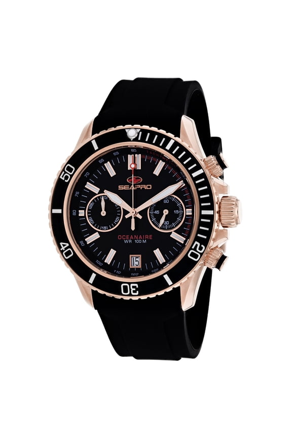 Men's Thrash Black Dial Watch - SP0333