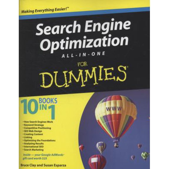 Pre-Owned Search Engine Optimization All-in-One For Dummies (Paperback) 0470379731 9780470379738