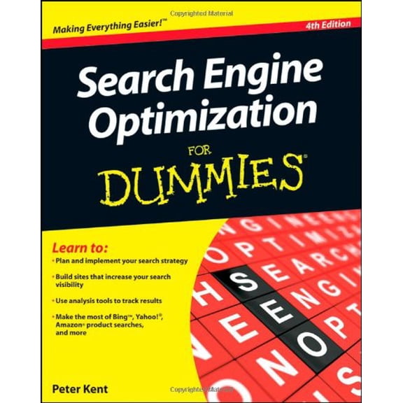 Pre-Owned Search Engine Optimization for Dummies (Paperback) 0470881046 9780470881040