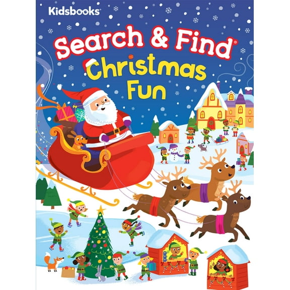 Search & Find: Christmas Fun, (Board Book)