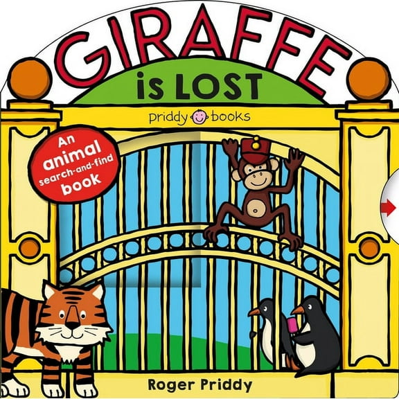 Search & Find Giraffe Is Lost: An Animal Search-And-Find Book, (Board Book)
