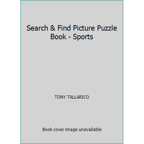 Pre-Owned Search & Find Picture Puzzle Book - Sports (Paperback) 1588651452 9781588651457