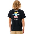 thumbnail image 1 of Search Icon Short Sleeve T-Shirt [Black], 1 of 1