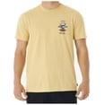 thumbnail image 1 of Search Icon Short Sleeve T-Shirt [Washed Yellow], 1 of 3