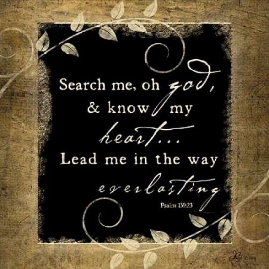 Search Me-Oh God Canvas Art - Jennifer Pugh (24 x 24)