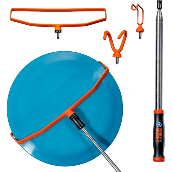 Search 'N Rescue Ranger Disc Golf Retriever Pole- Extends up to 18 Ft