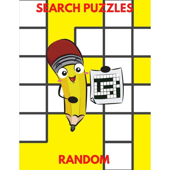 Search Puzzles Random: for adults for kids relaxation for kids ages 10,12 4-8 puzzle, (Paperback)