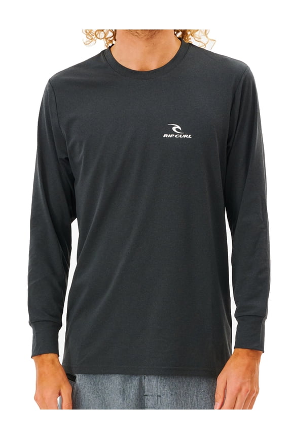 Search Series Long Sleeve Surf Tee [Black Marled]