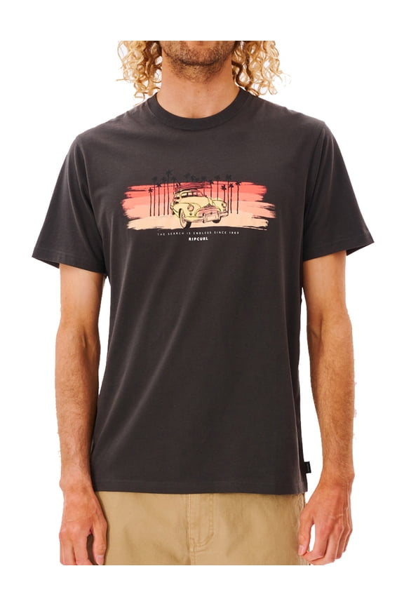 Search Trip Short Sleeve T-Shirt [Washed Black]