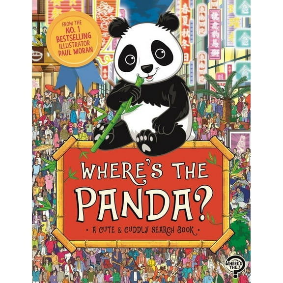 Search and Find Activity Where's the Panda?: A Cute, Cuddly Search Adventure, (Paperback)