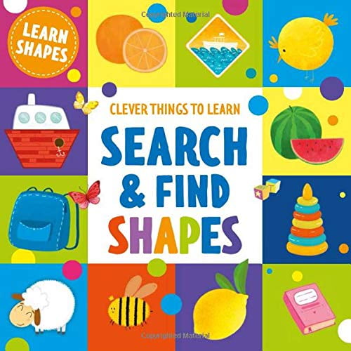 Pre-Owned Search and Find Shapes: Learn Shapes (Hardcover) by Clever Publishing