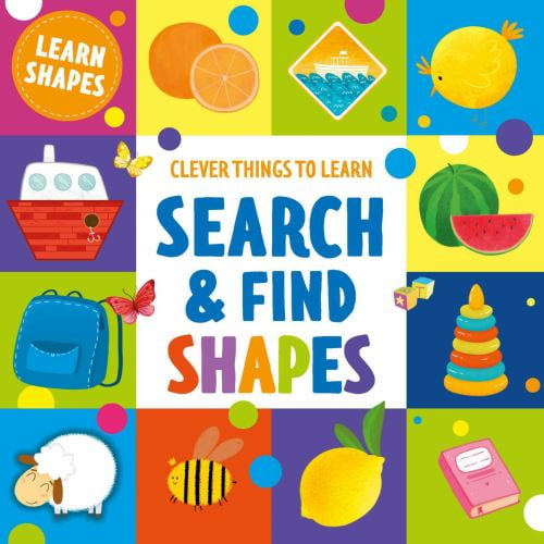 Pre-Owned Search and Find Shapes: Learn Shapes (Hardcover) by Clever Publishing