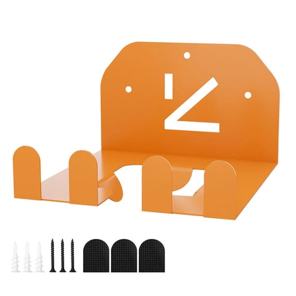 Searching Roads Garage Organizer Trimmer Rack, Wall Mounted Weed Whacker Holder for Garden Power Tools, Grass Trimmer Hanger, Hedge Trimmer Storage, Metal Tool Rack