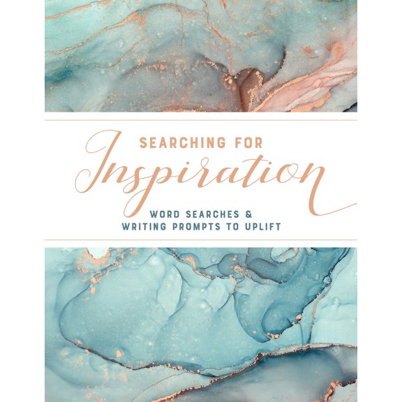 Pre-Owned Searching for Inspiration: Word Searches and Writing Prompts to Uplift (Paperback) 0525617698 9780525617693
