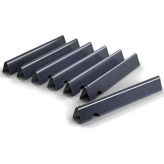 Searglow 17inch Heavier Flavorizer Bars for Weber Genesis II E-410 E-435 S-435 Genesis II/LX 400 Series (2017 and Newer) Grill Parts, Porcelain Enameled 7-Pack 66033