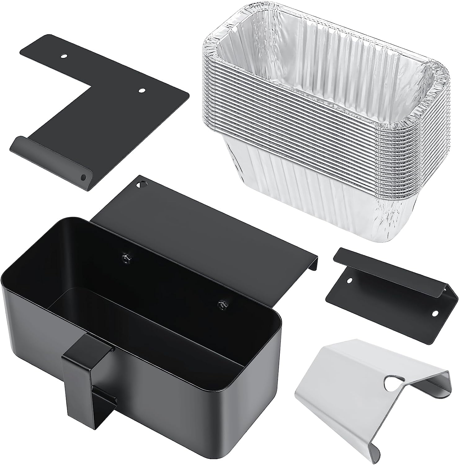 Hisencn Blackstone Griddle Grease Cup Catcher Kit with Lid and 20 Pack