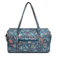 thumbnail image 1 of Searock 20" Women Travel Weekender Overnight Tote Bag with Shoes Compartment Gray Orange, 1 of 7