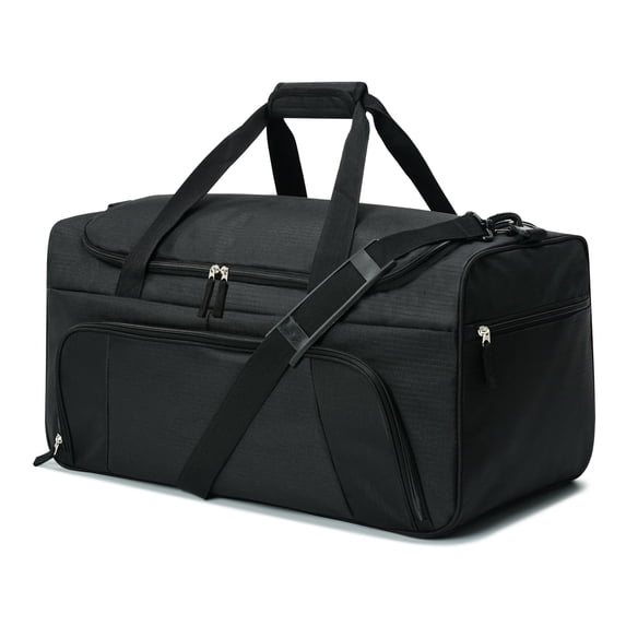 Searock 42L Travel Duffle Bag Large Gym Sport Duffle Bag, Black