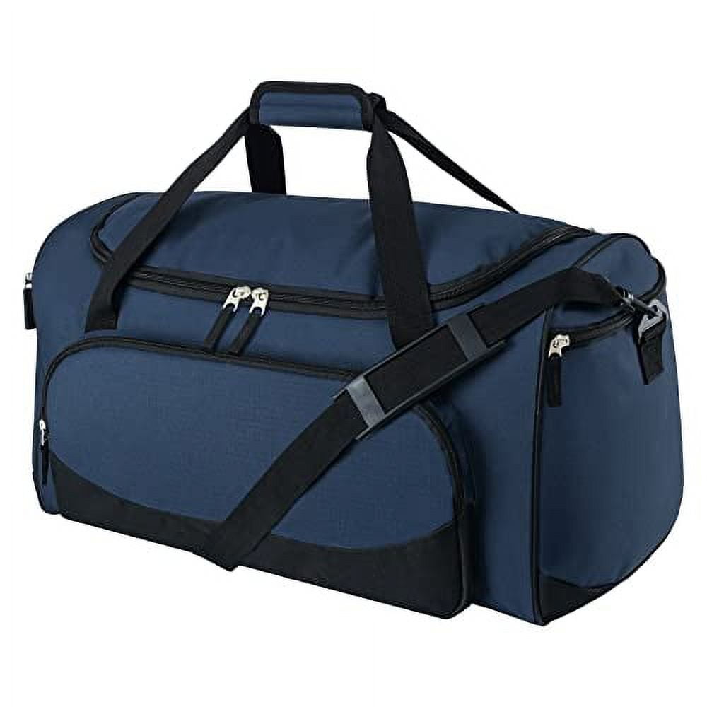 Searock 55L Collapsible Large Gym Sport and Travel Duffle Bag,Navy Blue ...