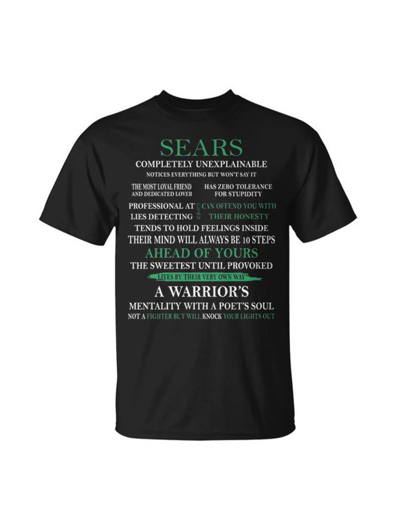 Sears Name Gift Sears Completely Unexplainable Unisex TShirt