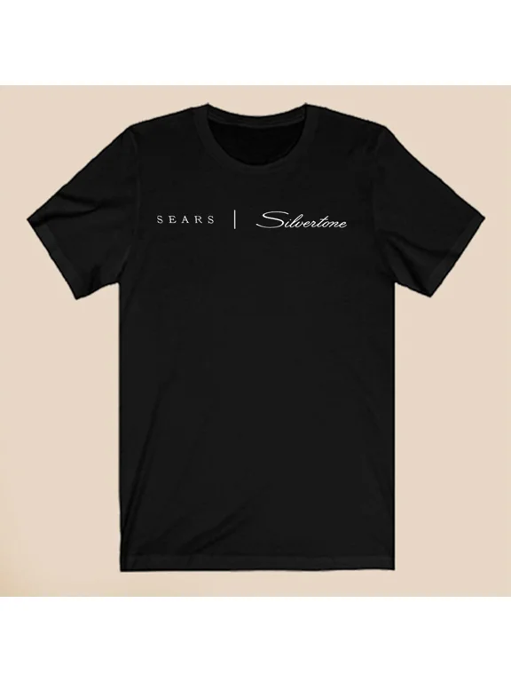 Sears Silvertone Men's Black Size S-5XL