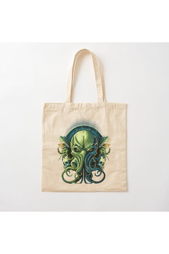 Seas Of Infinity Canvas Tote Bags, Reusable Shopping Bag