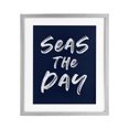thumbnail image 1 of Stupell Industries Coastal Seas The Day Sentiment Gray Framed Print Under Glass, 17 x 21, by Lettered and Lined, 1 of 8