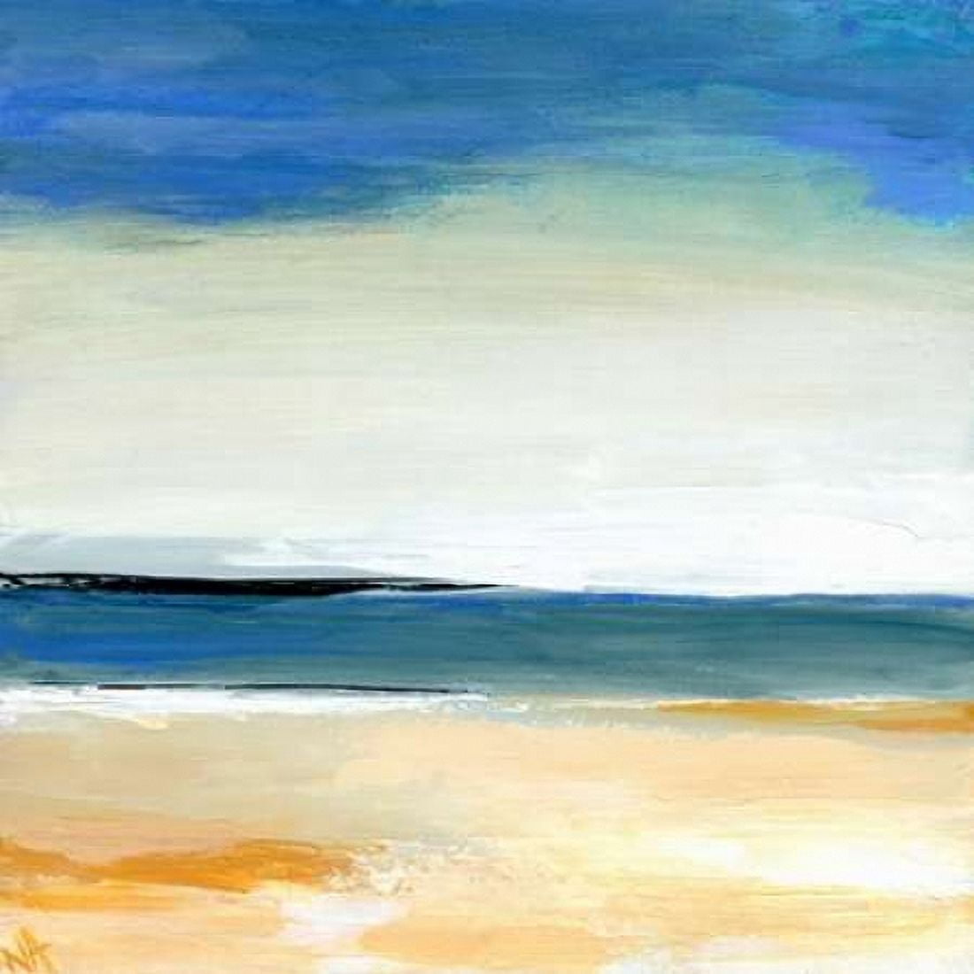 Seascape 2 Canvas Art - Niki Arden (24 x 24)