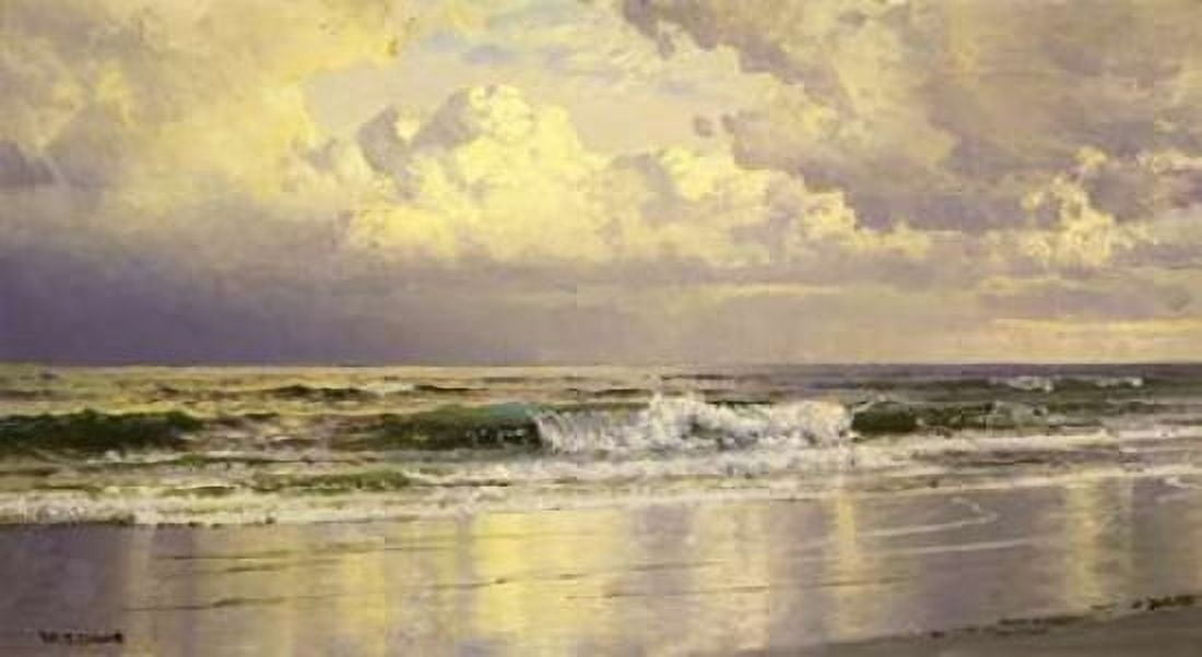Seascape Canvas Art - William Trost Richards (12 x 18)