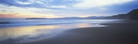 Seascape Point Reyes California USA Canvas Art - Panoramic Images (36 x 12)